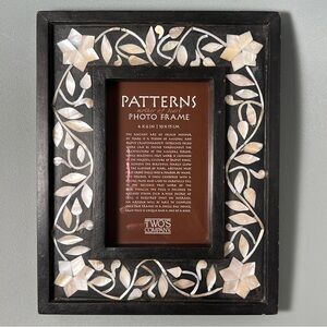 Two's Company Mother of Pearl Inlay Frame